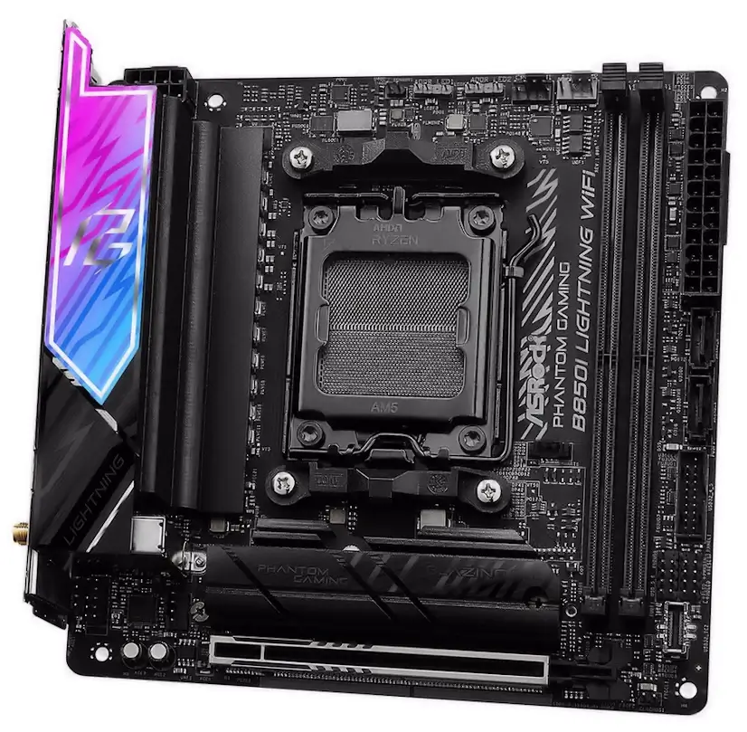 Informático Las Tablas - Montaje Placa Base ASRock B850I Lightning WiFi Gaming PC Las Tablas