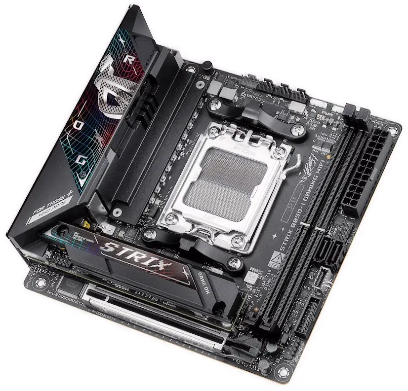 Informático Las Tablas - Montaje ASUS ROG STRIX B850-I GAMING WIFI Las Tablas