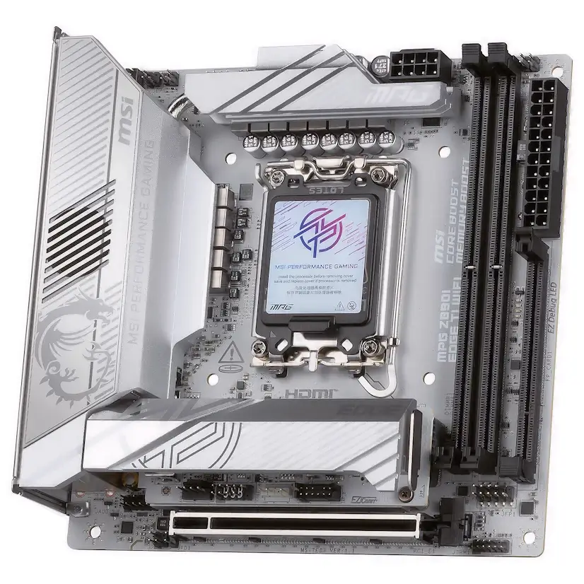 Montaje Placa Base MSI MPG Z890I EDGE TI WIFI Gaming PC Las Tablas